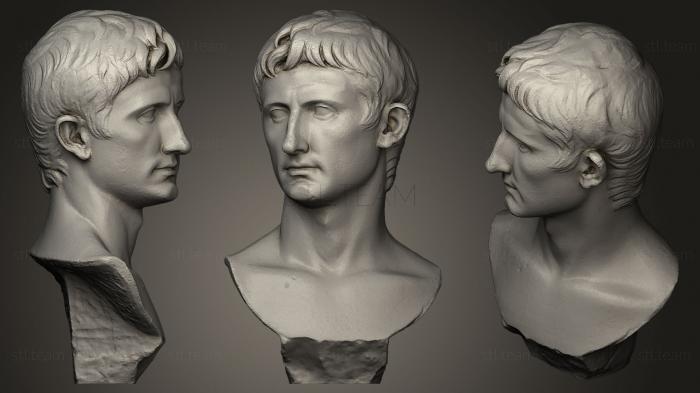 Бюсты и головы античные и исторические Augustus